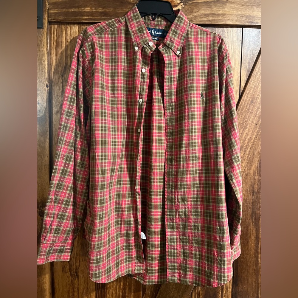 Men’s Polo Ralph Lauren Button Up Size M